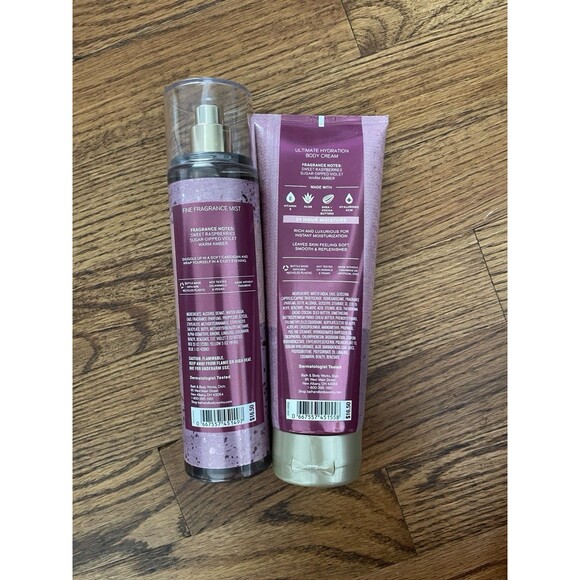DISCONTINUED Blush Cardigan Bath & Body Works Mist Body Cream NEW RETIRED - Picture 2 of 2